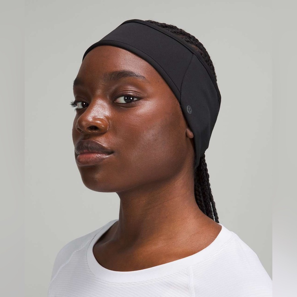 lululemon fleece running headband